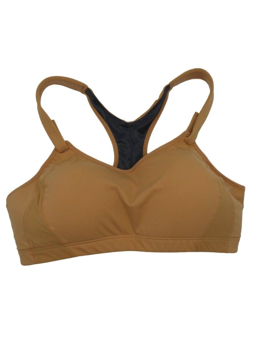 Syrokan 40D Sports Bra High Impact Hook Loop Adjustable Strap Racerback Padded